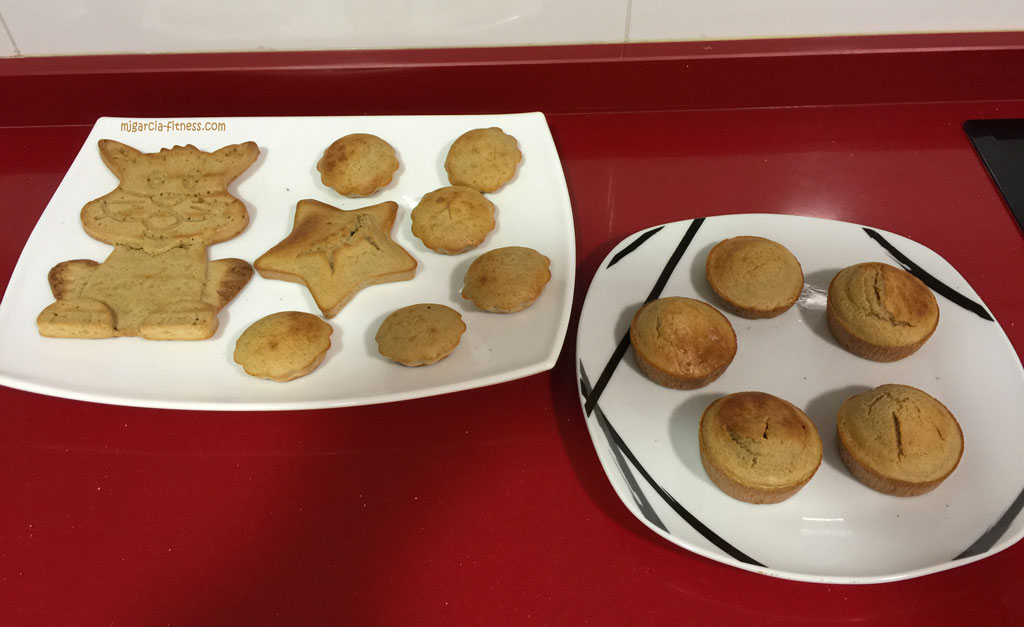muffins saludables hecho en el horno